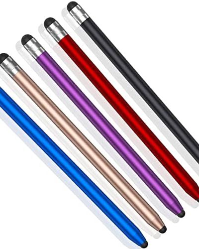 Stylus Pens for Touch Screens (5 Pcs), Sensitivity & Precision Stylus, Capacitive Stylus Pen for iPad/iPhone/Samsung Galaxy/Tablets All Universal Touch Screen Devices